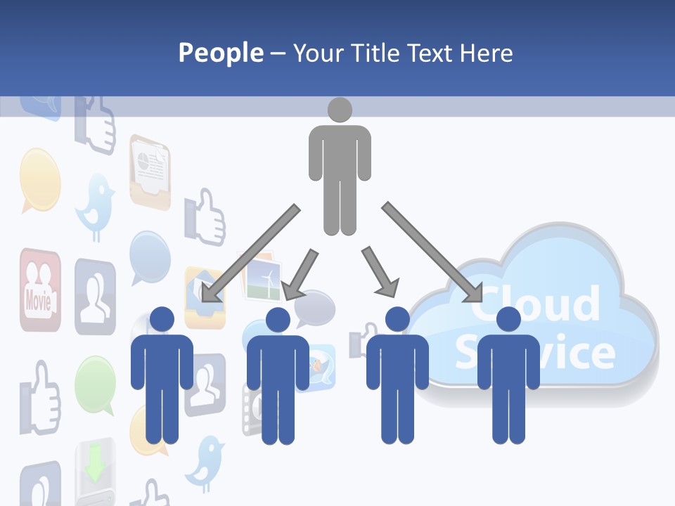 Internet Talk Partnership PowerPoint Template