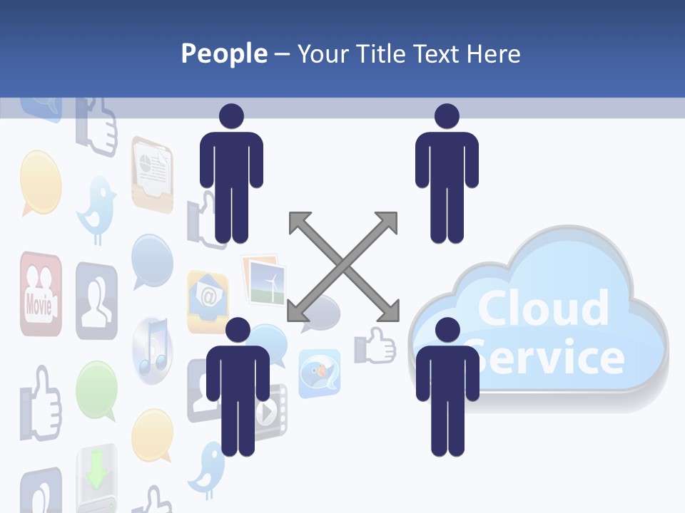 Internet Talk Partnership PowerPoint Template