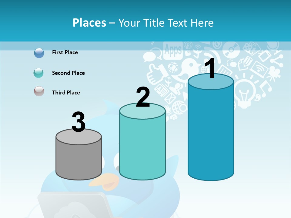 Social Bird Idea PowerPoint Template