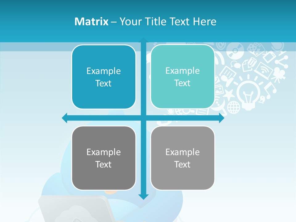 Social Bird Idea PowerPoint Template