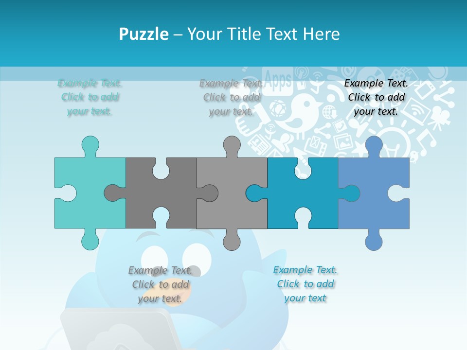 Social Bird Idea PowerPoint Template