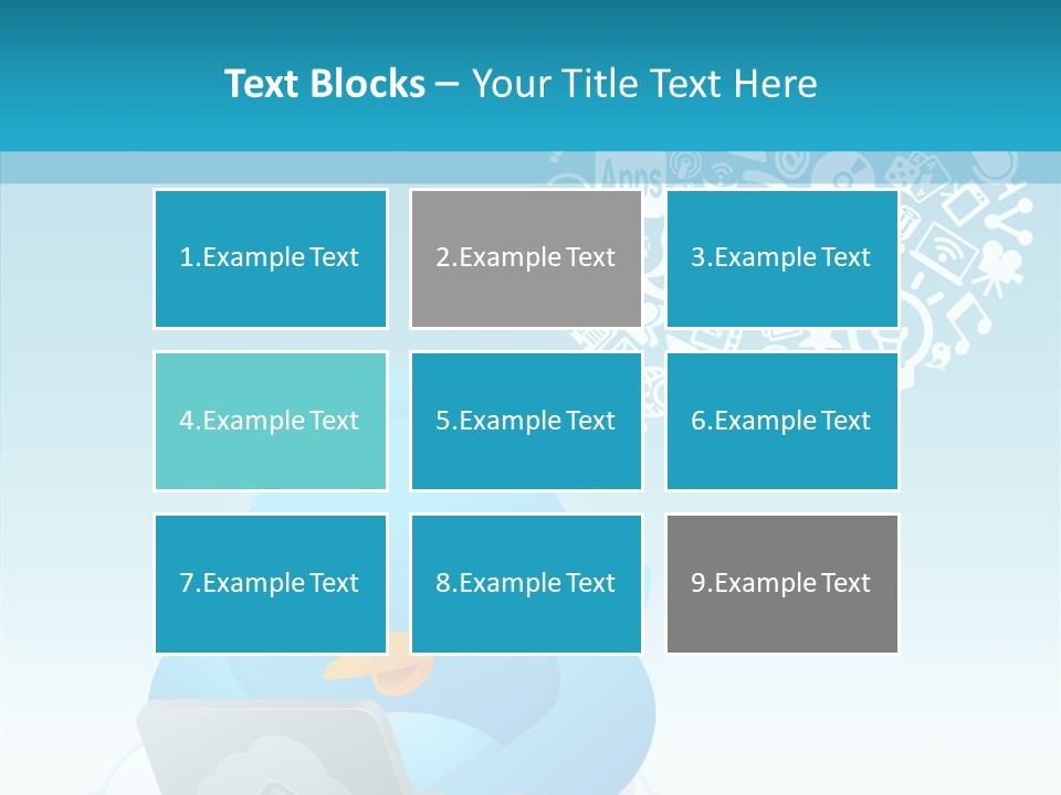 Social Bird Idea PowerPoint Template