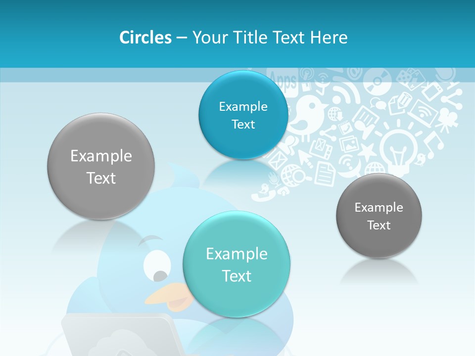 Social Bird Idea PowerPoint Template