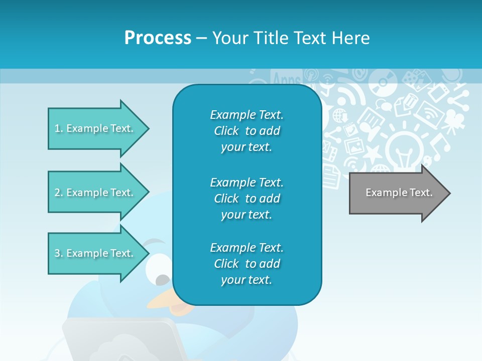 Social Bird Idea PowerPoint Template