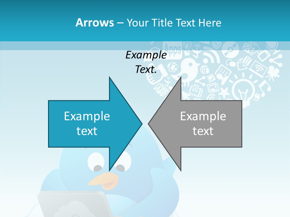 Social Bird Idea PowerPoint Template