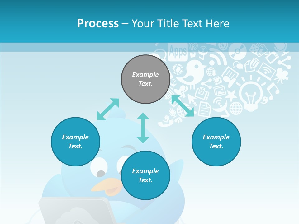 Social Bird Idea PowerPoint Template