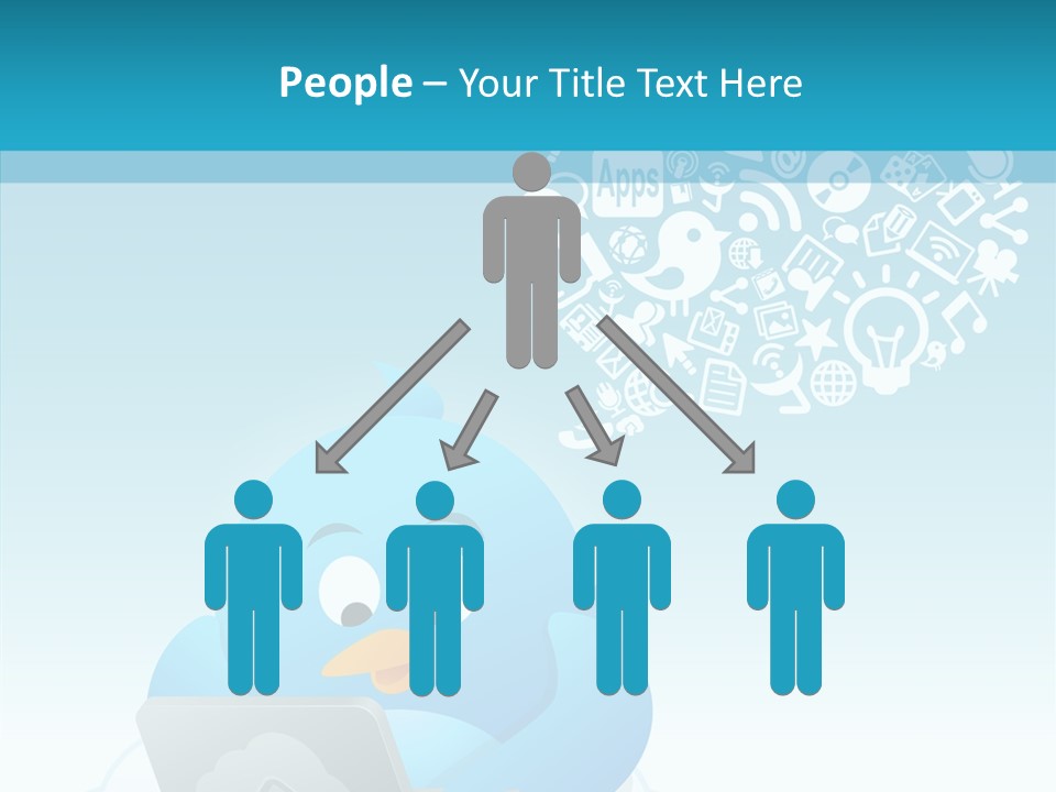 Social Bird Idea PowerPoint Template