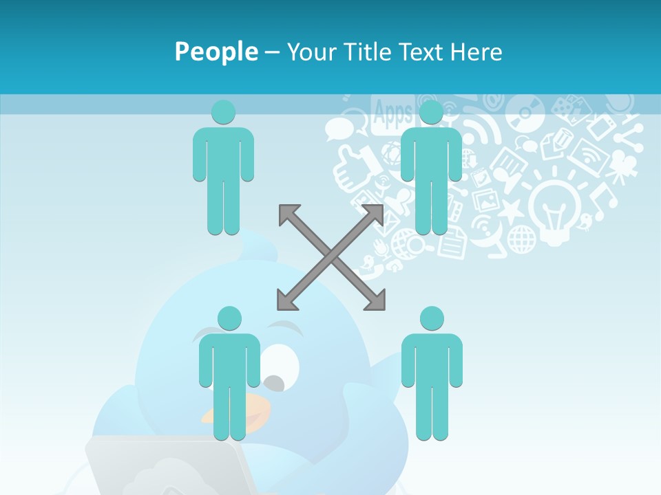 Social Bird Idea PowerPoint Template