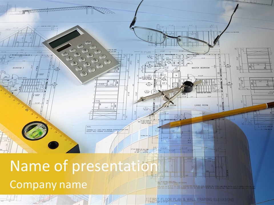Architect Architectural Idea PowerPoint Template