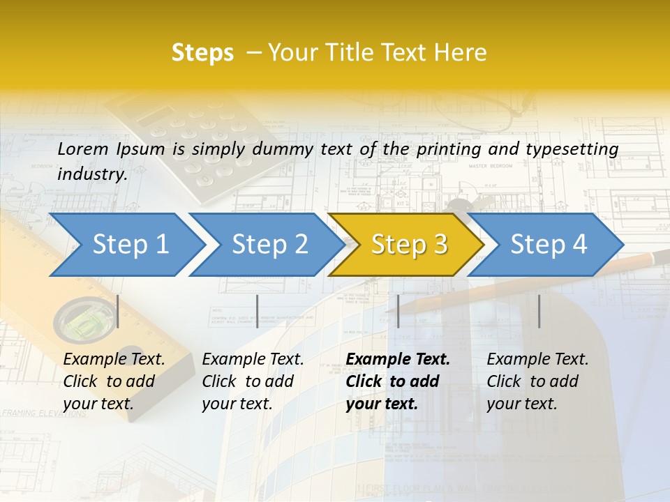 Architect Architectural Idea PowerPoint Template