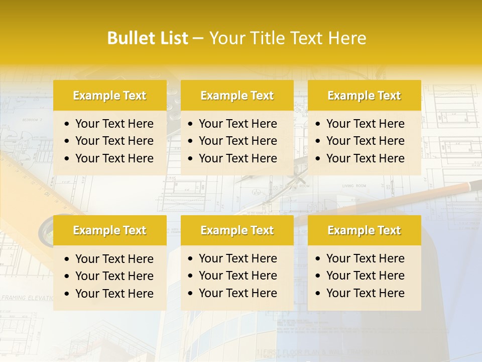 Architect Architectural Idea PowerPoint Template