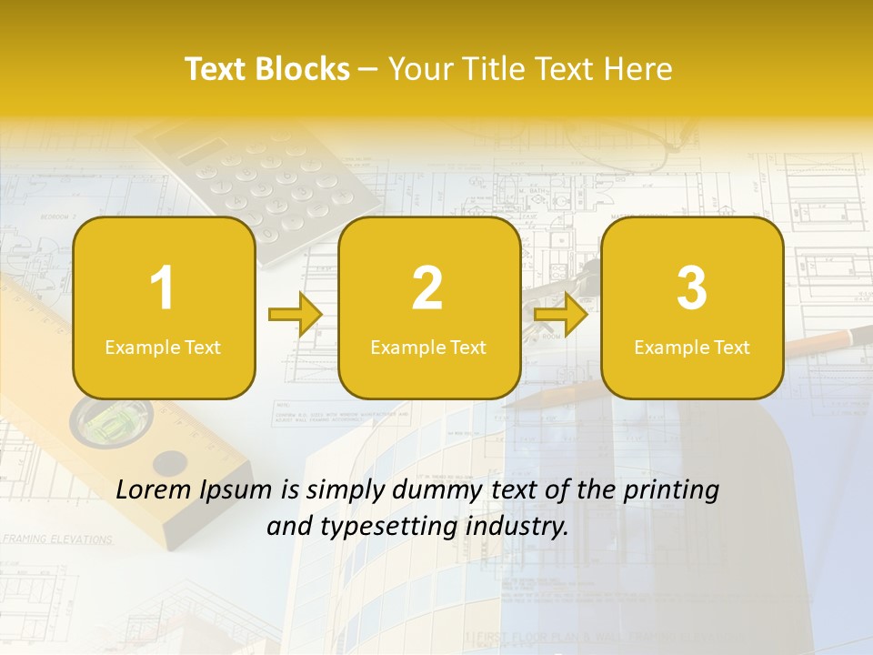 Architect Architectural Idea PowerPoint Template