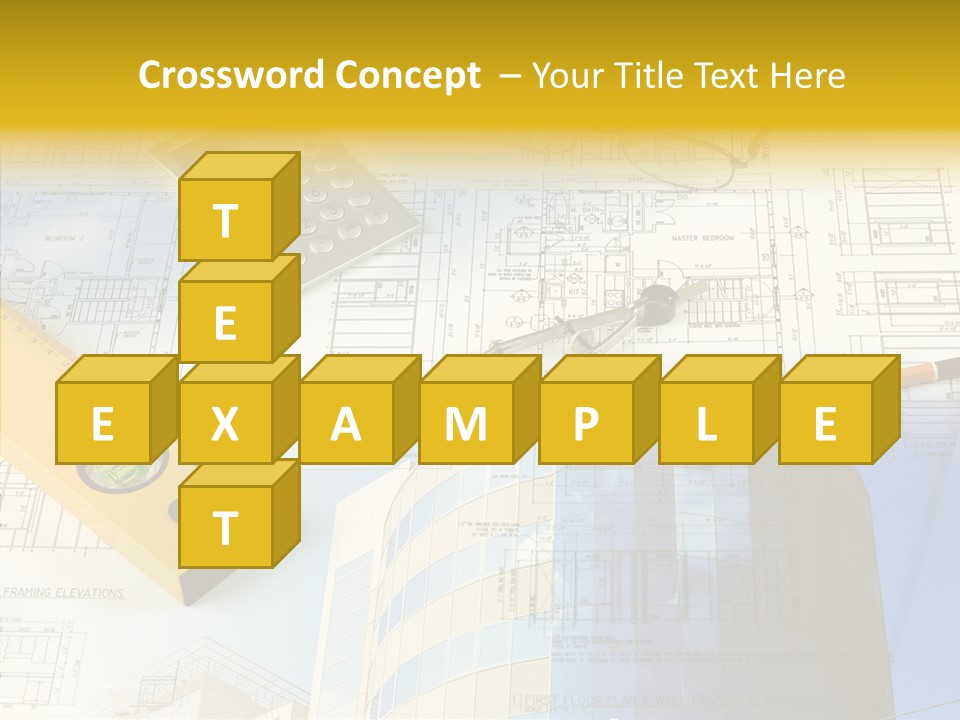 Architect Architectural Idea PowerPoint Template