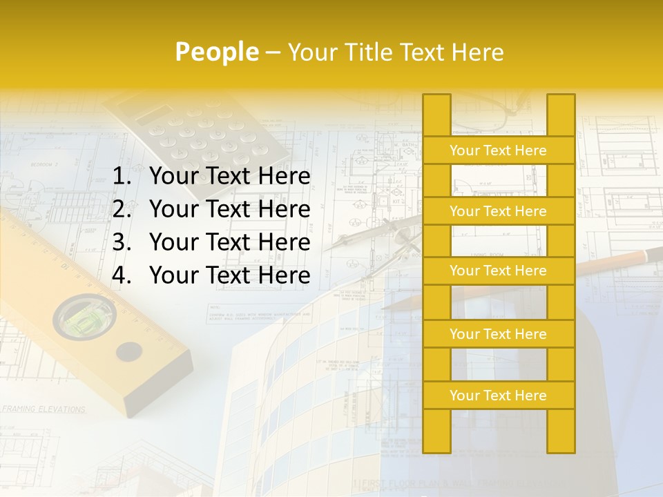 Architect Architectural Idea PowerPoint Template