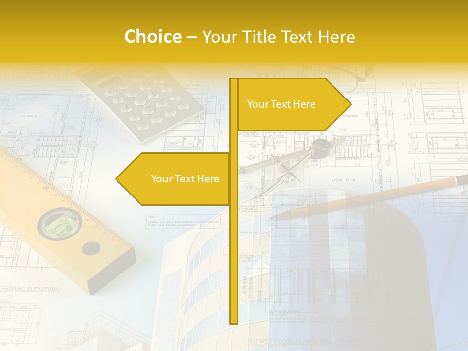 Architect Architectural Idea PowerPoint Template