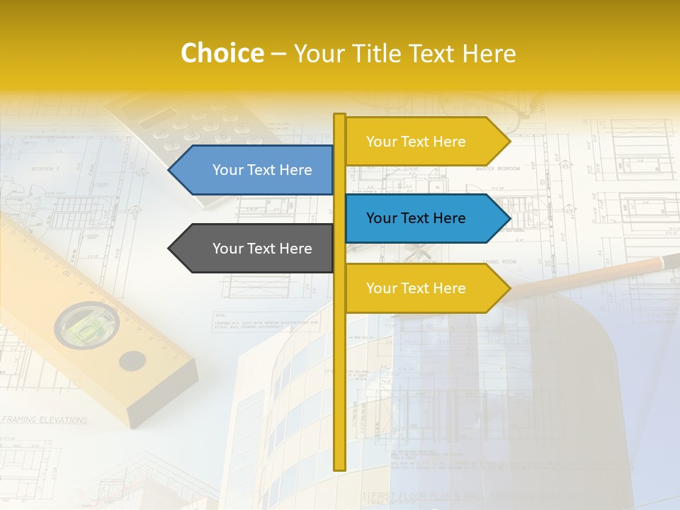 Architect Architectural Idea PowerPoint Template