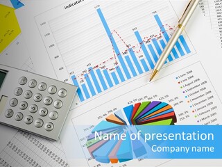 Stock Print Statistically PowerPoint Template