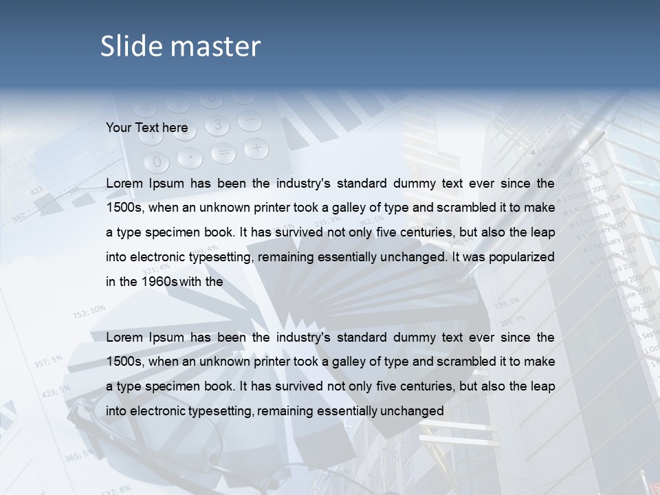 Analysis Finance Development PowerPoint Template