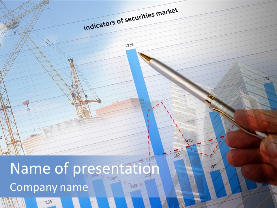 List Funds Growth PowerPoint Template