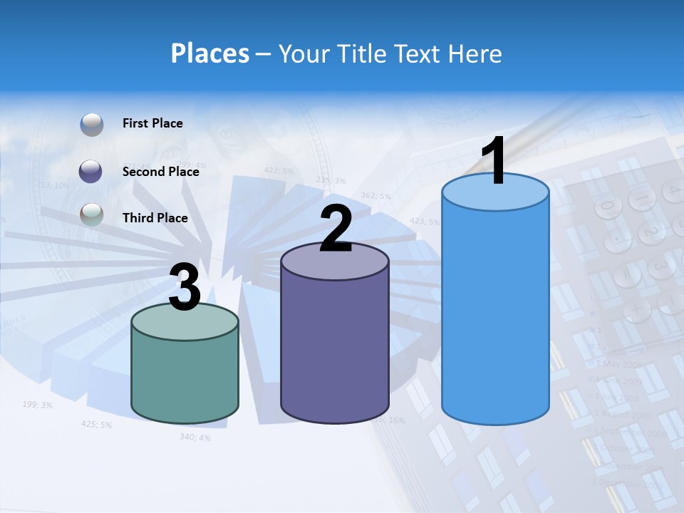 Stock Earnings Statistical PowerPoint Template