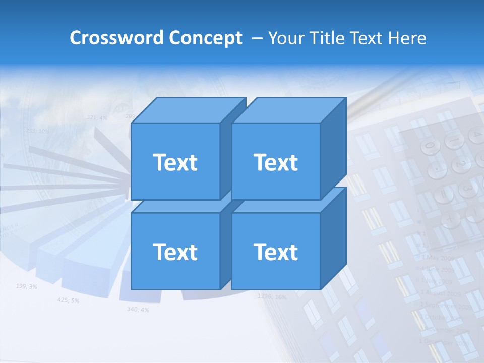 Stock Earnings Statistical PowerPoint Template