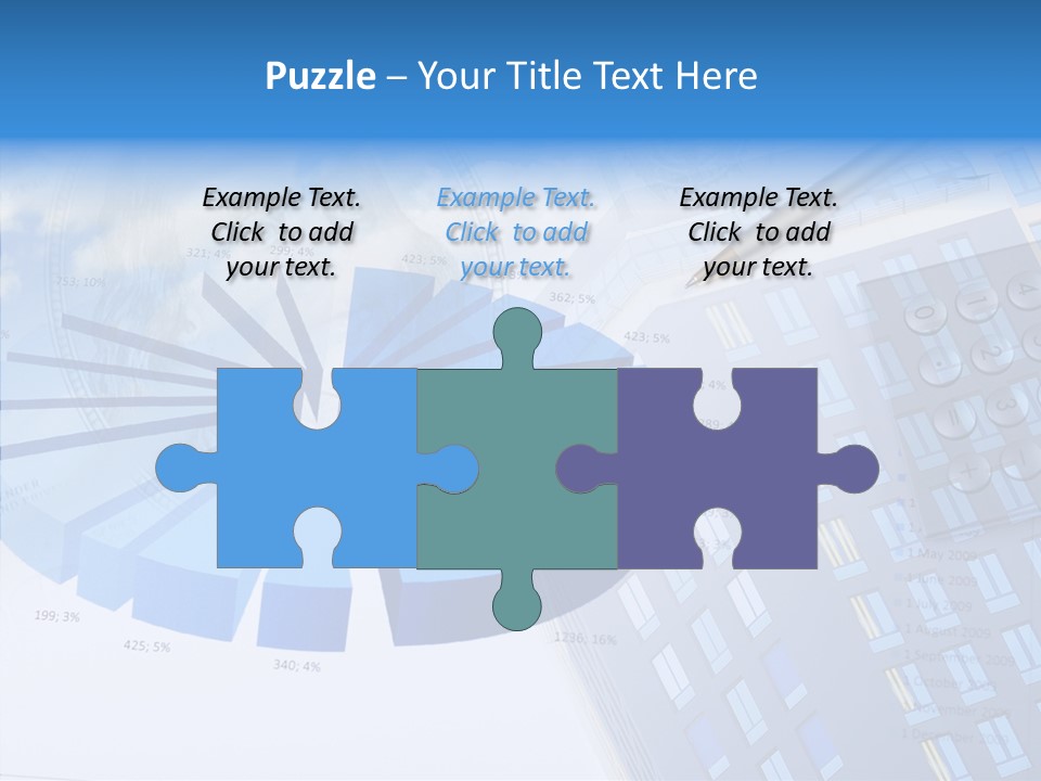 Stock Earnings Statistical PowerPoint Template