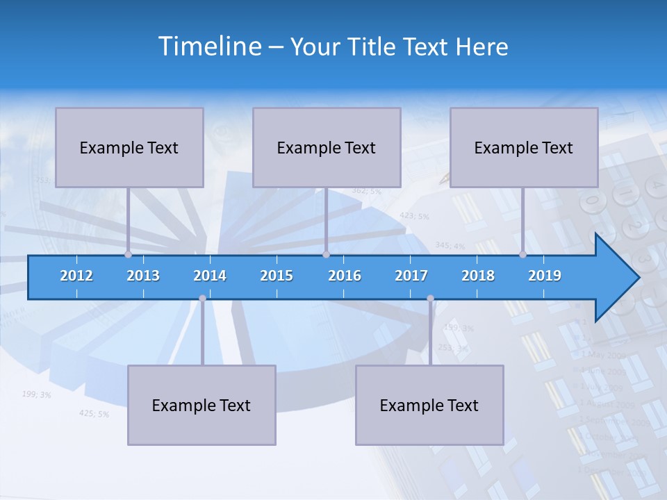 Stock Earnings Statistical PowerPoint Template