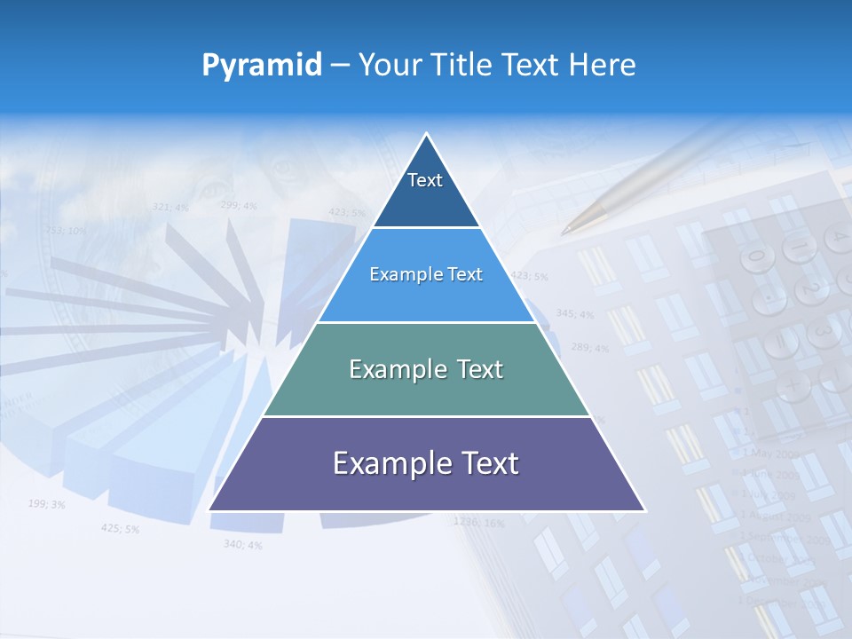 Stock Earnings Statistical PowerPoint Template