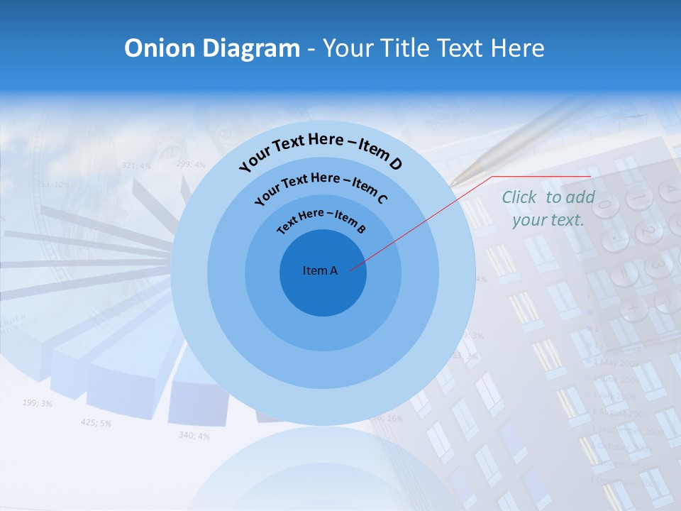 Stock Earnings Statistical PowerPoint Template