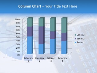 Stock Earnings Statistical PowerPoint Template