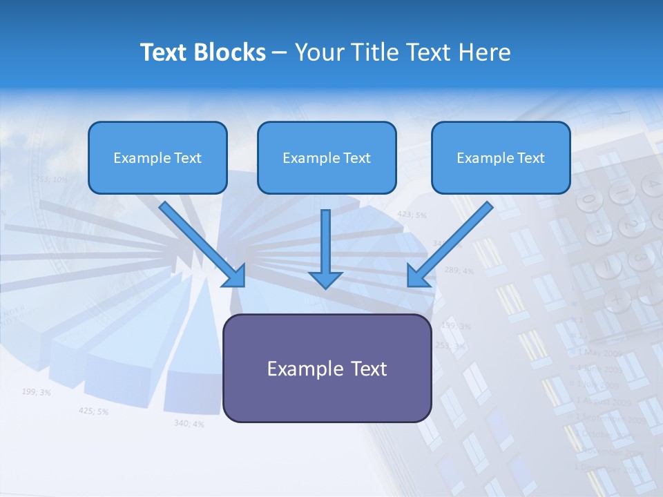 Stock Earnings Statistical PowerPoint Template