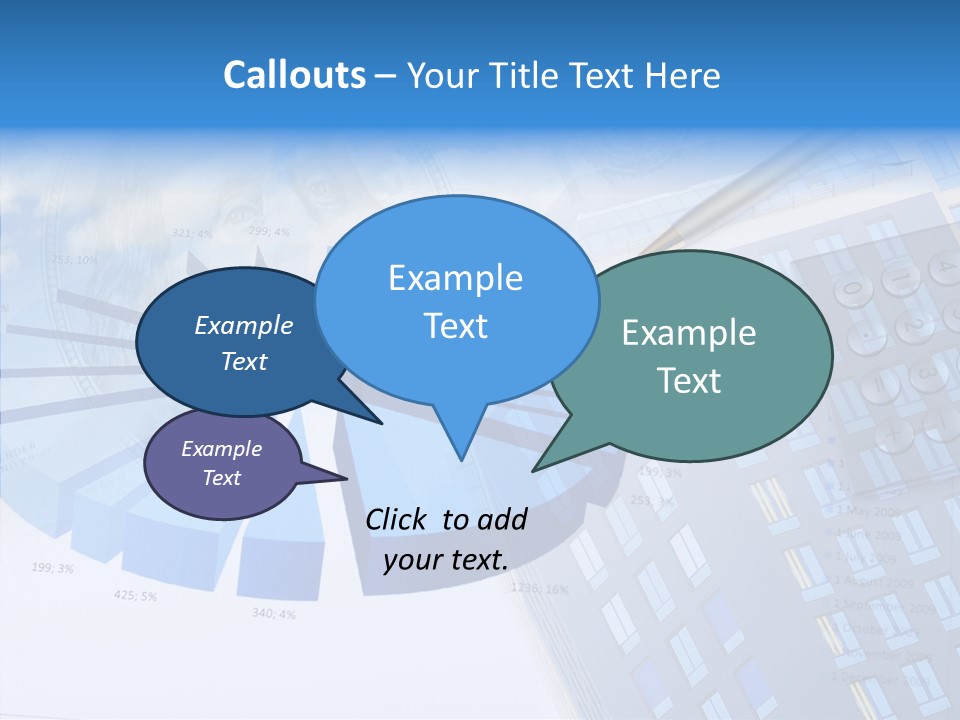 Stock Earnings Statistical PowerPoint Template