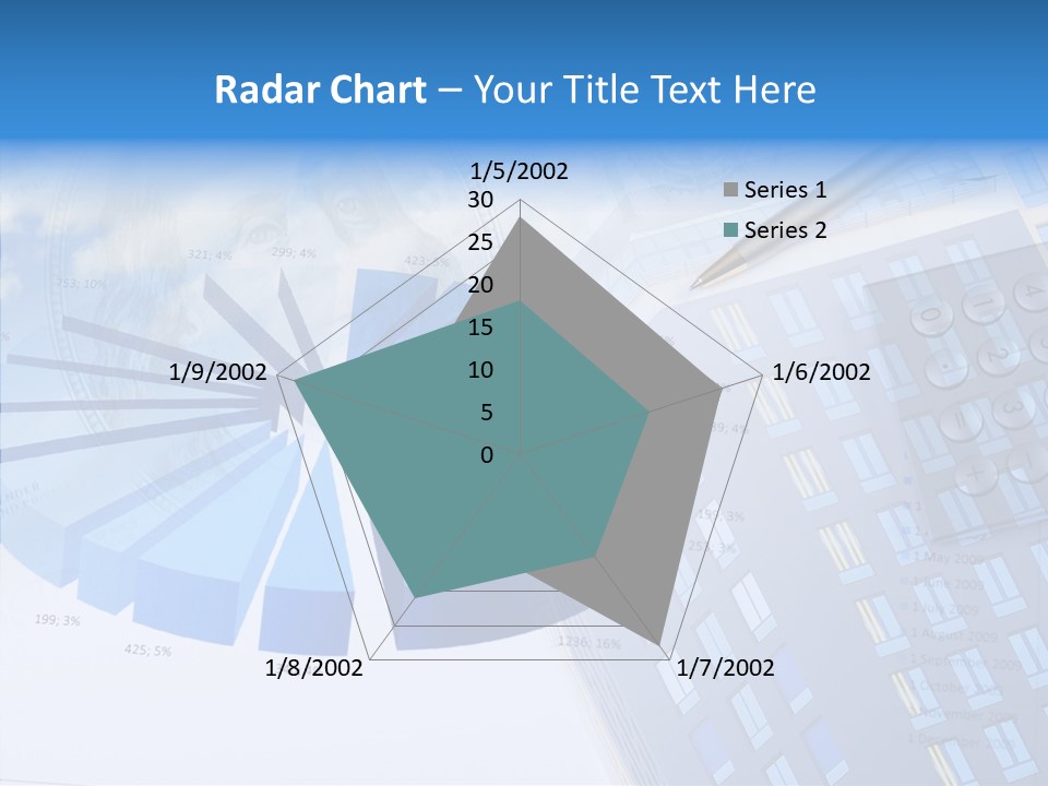 Stock Earnings Statistical PowerPoint Template