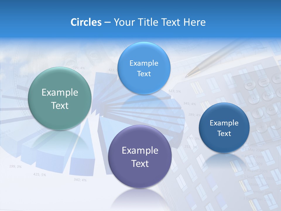 Stock Earnings Statistical PowerPoint Template