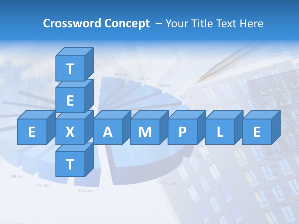 Stock Earnings Statistical PowerPoint Template