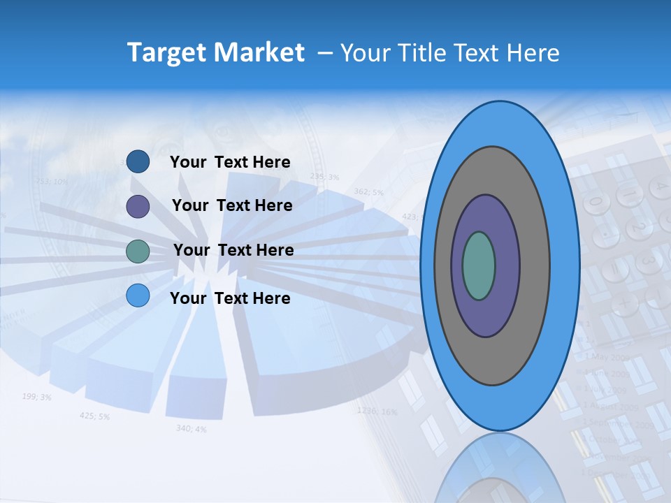 Stock Earnings Statistical PowerPoint Template