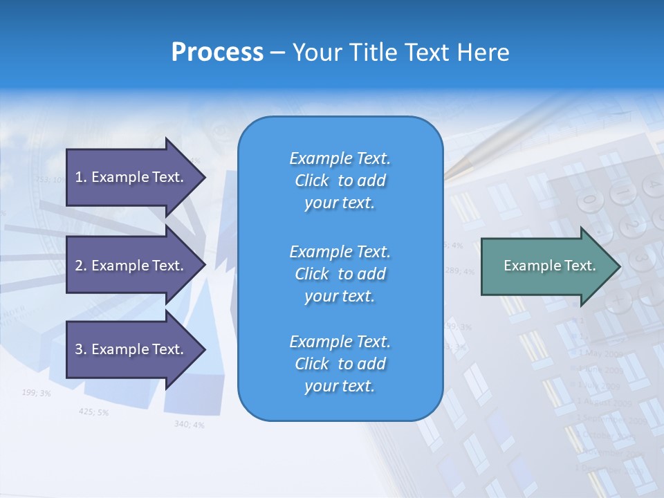 Stock Earnings Statistical PowerPoint Template