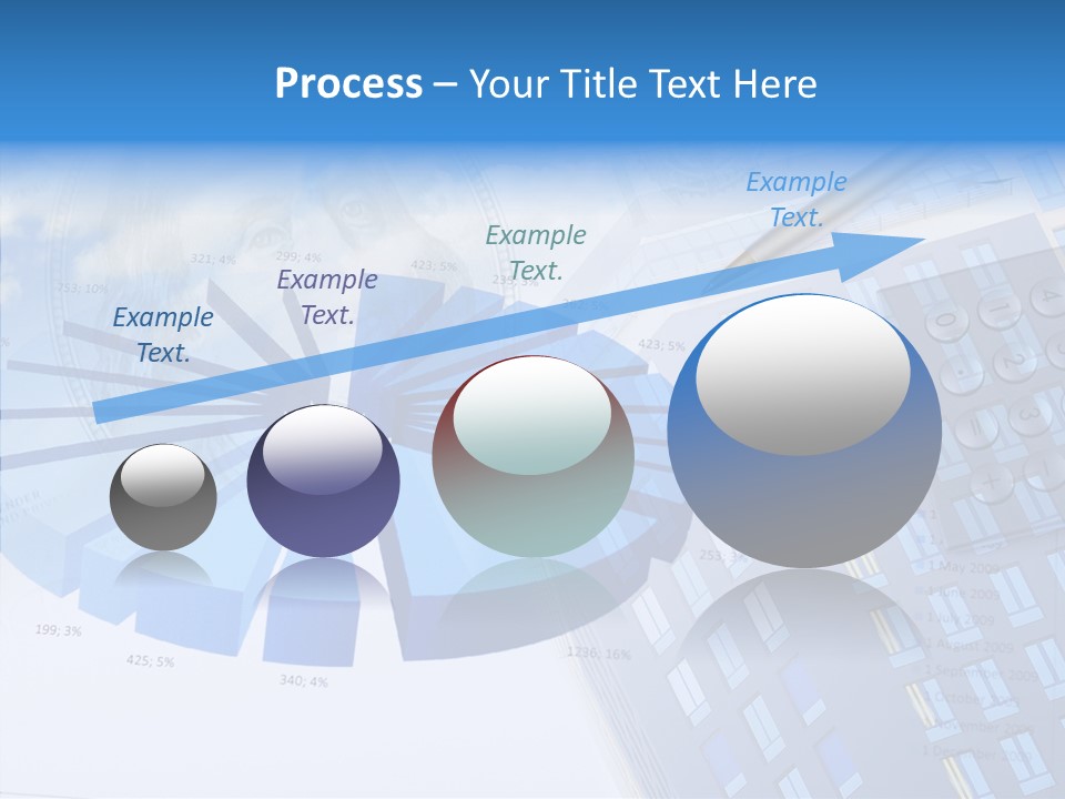 Stock Earnings Statistical PowerPoint Template