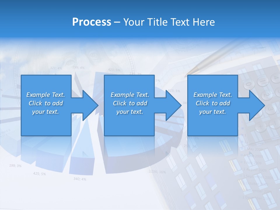 Stock Earnings Statistical PowerPoint Template