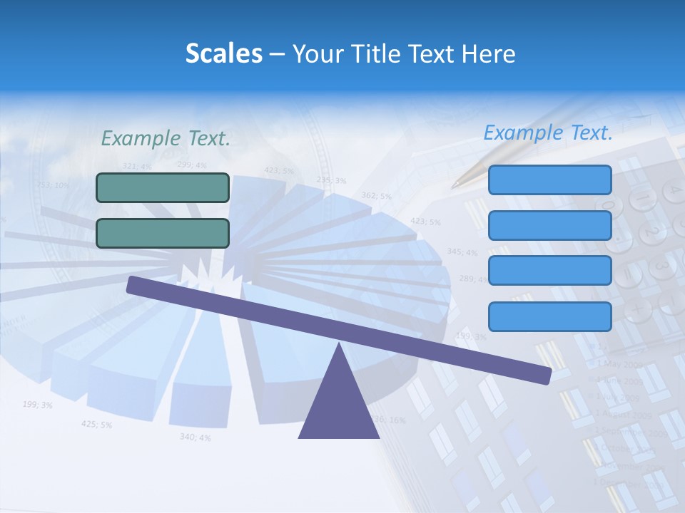 Stock Earnings Statistical PowerPoint Template