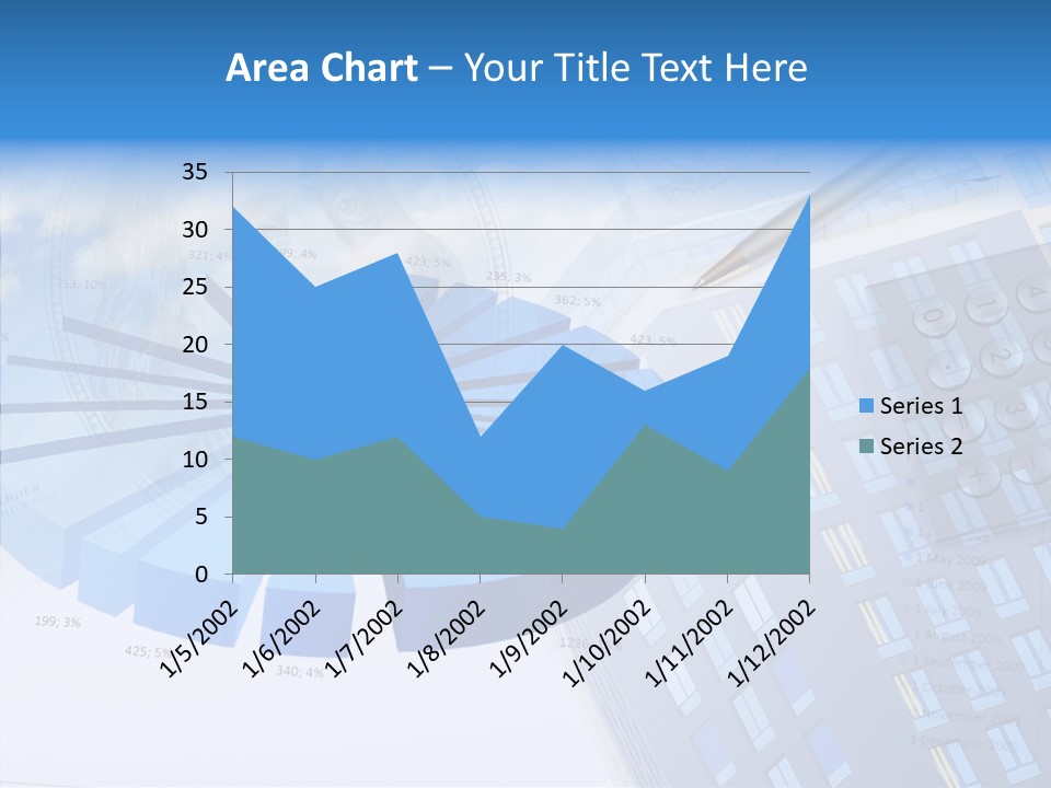 Stock Earnings Statistical PowerPoint Template