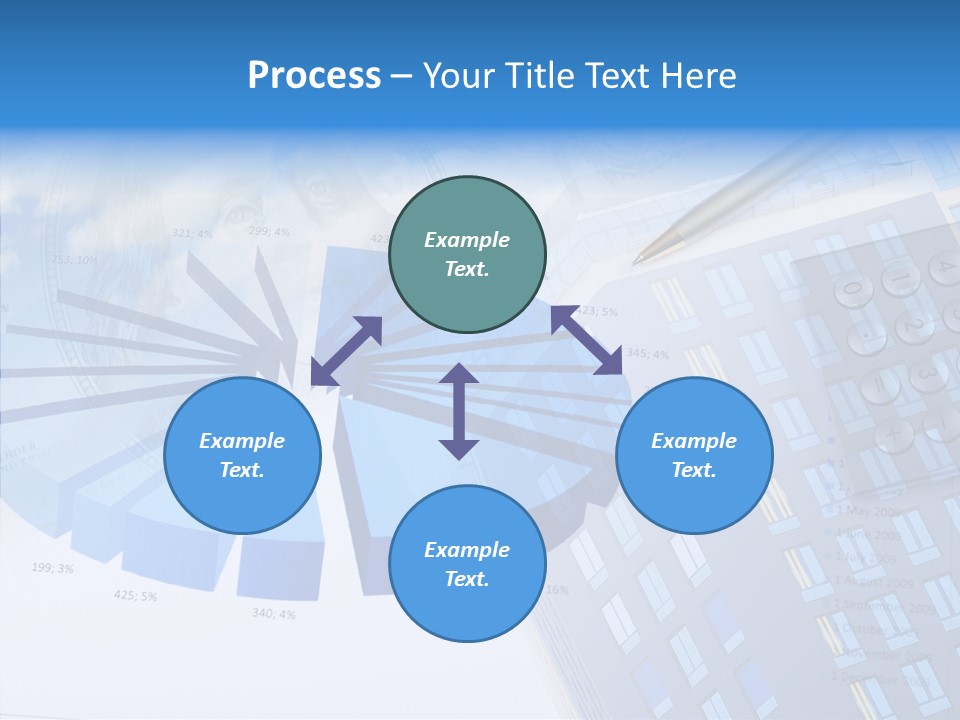 Stock Earnings Statistical PowerPoint Template