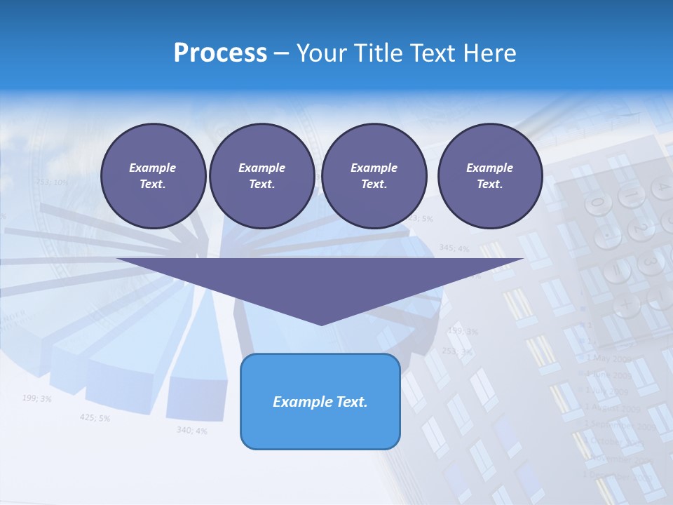 Stock Earnings Statistical PowerPoint Template