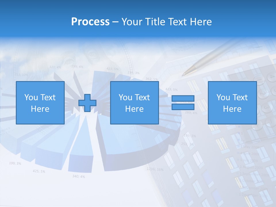 Stock Earnings Statistical PowerPoint Template