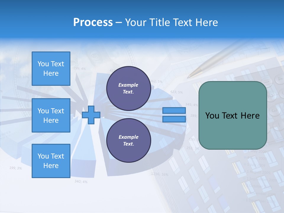 Stock Earnings Statistical PowerPoint Template