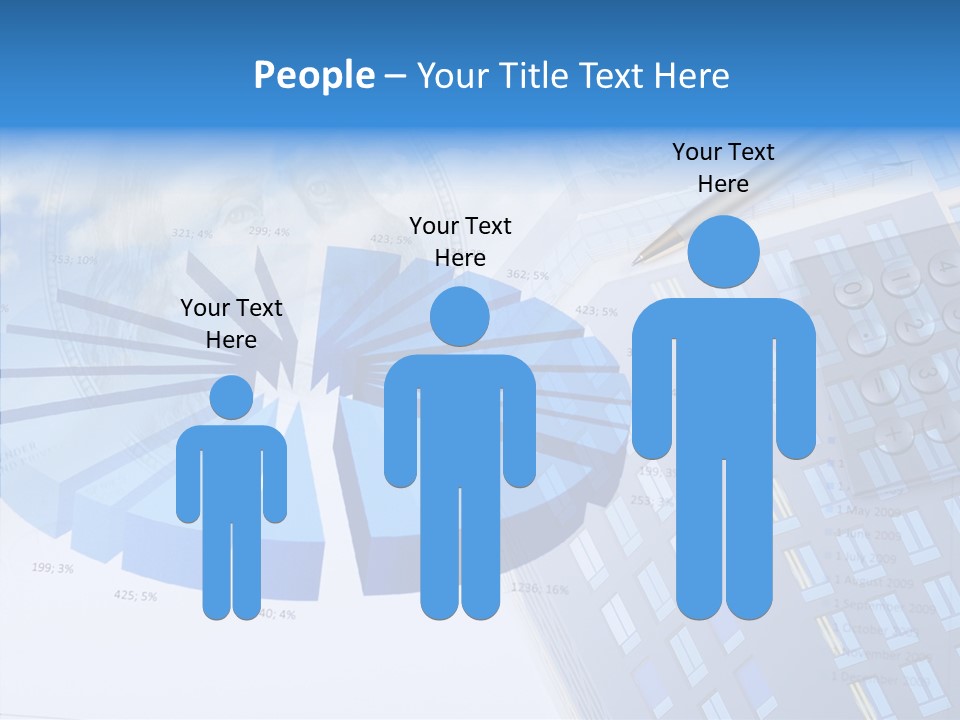 Stock Earnings Statistical PowerPoint Template
