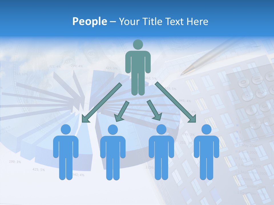 Stock Earnings Statistical PowerPoint Template