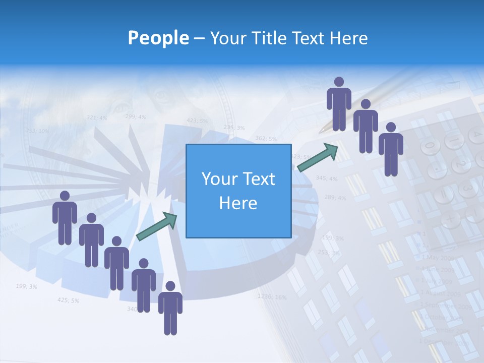 Stock Earnings Statistical PowerPoint Template