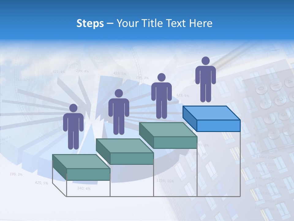 Stock Earnings Statistical PowerPoint Template
