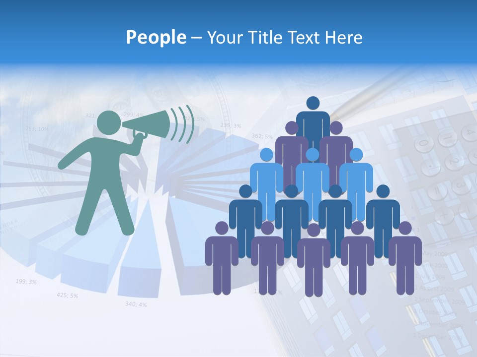 Stock Earnings Statistical PowerPoint Template